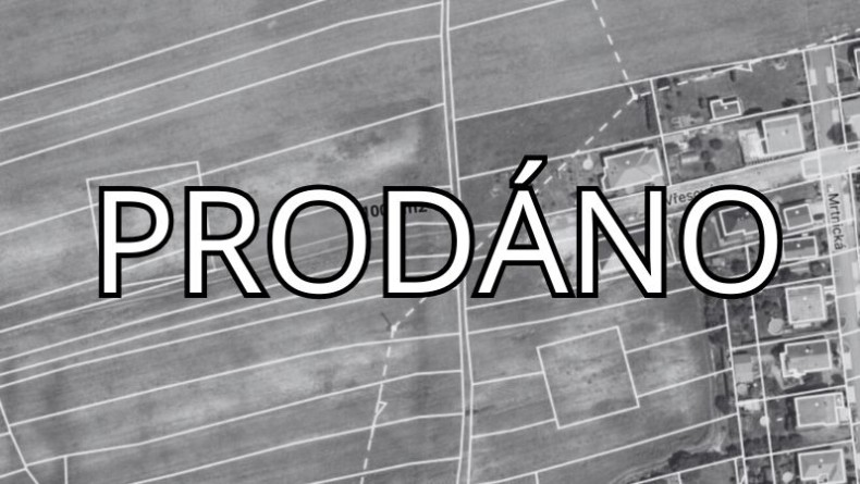 Prodej stavebního pozemku 1005 m2