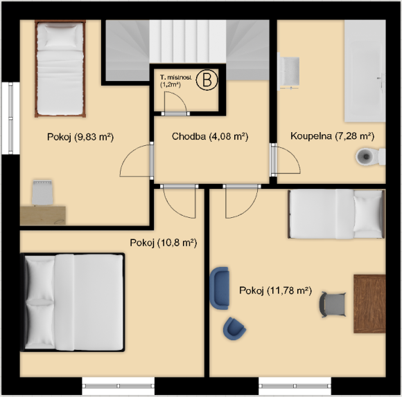 Prodej rodinného domu 93 m², Kozolupy (foto 9)