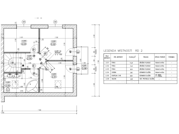 Prodej rodinného romu 90 m², pozemek 157 m² Vejprnice (foto 5)