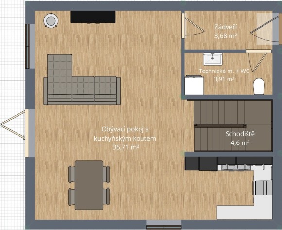 Prodej mezonetového bytu 4+kk 90 m², Chotíkov (foto 6)
