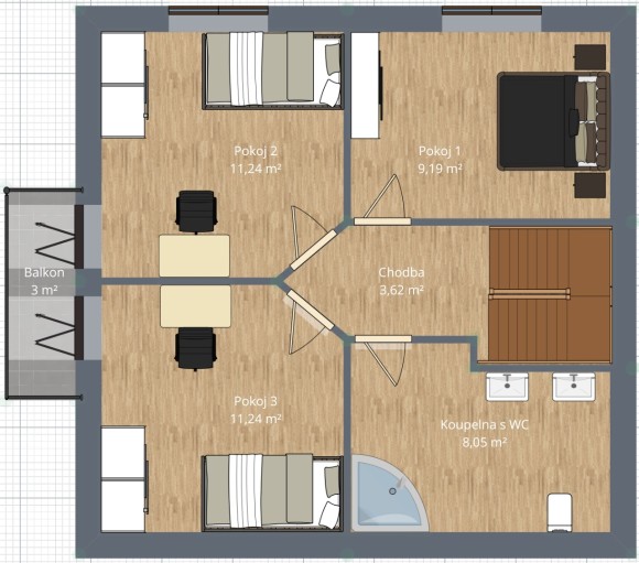 Prodej rodinného domu 90 m², pozemek 157 m² Vejprnice (foto 31)